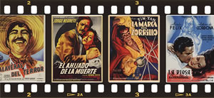 Mexican Film Posters website Filmstrip with Mexican film poster images