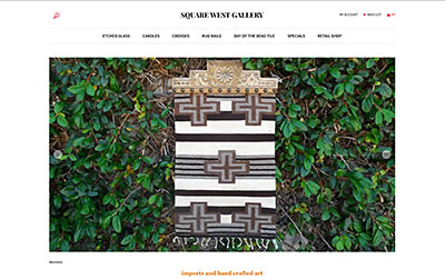 Square West Gallery, Pomona, CA SquareWestGallery.com homepage
